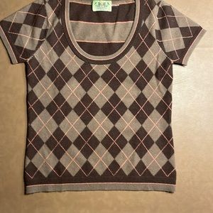 Juicy couture cashmere vest/sweater brand new condition fits like a medium